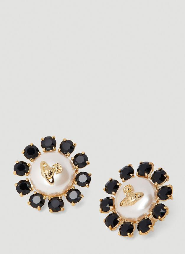 商品Vivienne Westwood|Floealla Earrings in Cream,价格¥1262,第7张图片详细描述