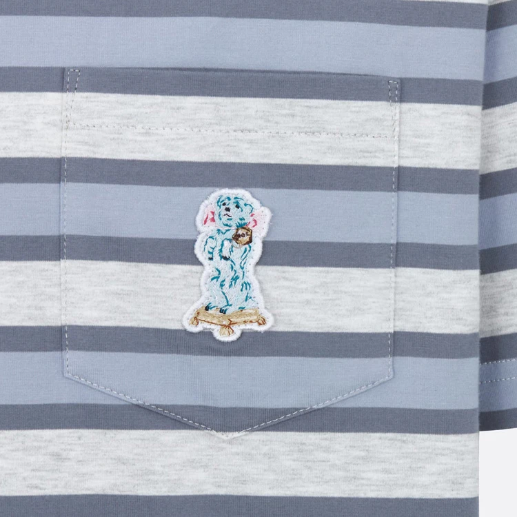 商品[国内直发] Dior|迪奥 SS24 条纹Logo贴标圆领宽松短袖T恤 男款 多色,价格¥4887,第8张图片详细描述