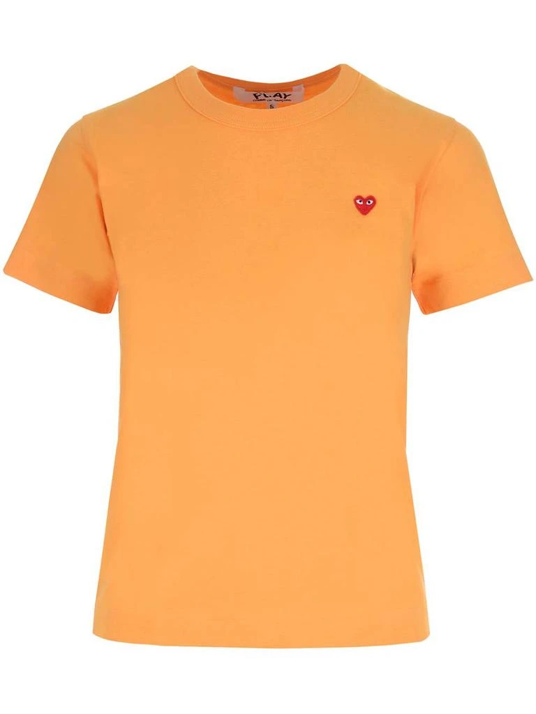 商品Comme des Garcons|Comme des Garçons Play Logo Embroidered Crewneck T-Shirt,价格¥337,第1张图片