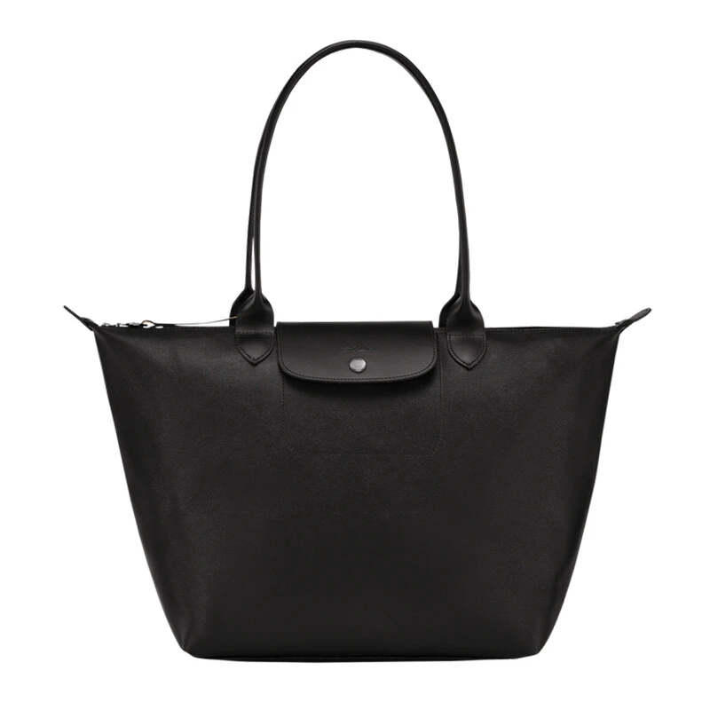 商品[国内直发] Longchamp|珑骧饺子包LONGCHAMP 奢侈品新款 女士LE PLIAGE CITY系列大号黑色织物长柄饺子包单肩包 L1899 HYQ,价格¥1407,第1张图片