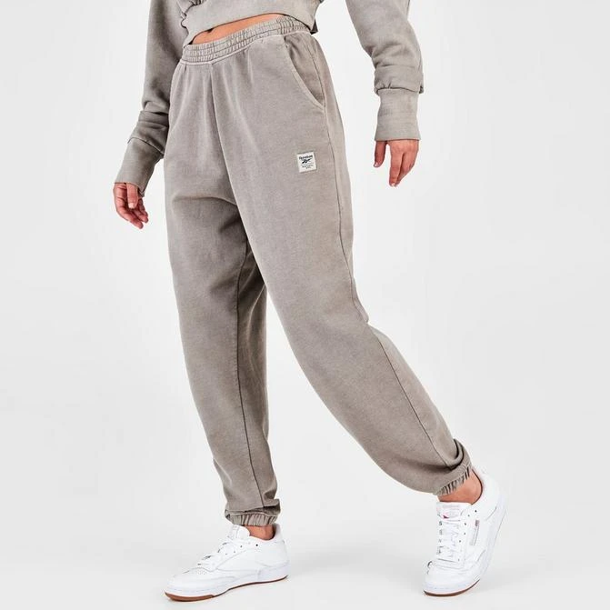 商品Reebok|Women's Reebok Classics Natural Dye Small Logo French Terry Jogger Pants,价格¥222,第1张图片