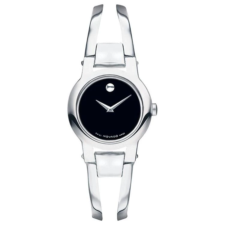 商品Movado|Amorosa 女士不锈钢手镯腕表 24mm,价格¥3304,第1张图片