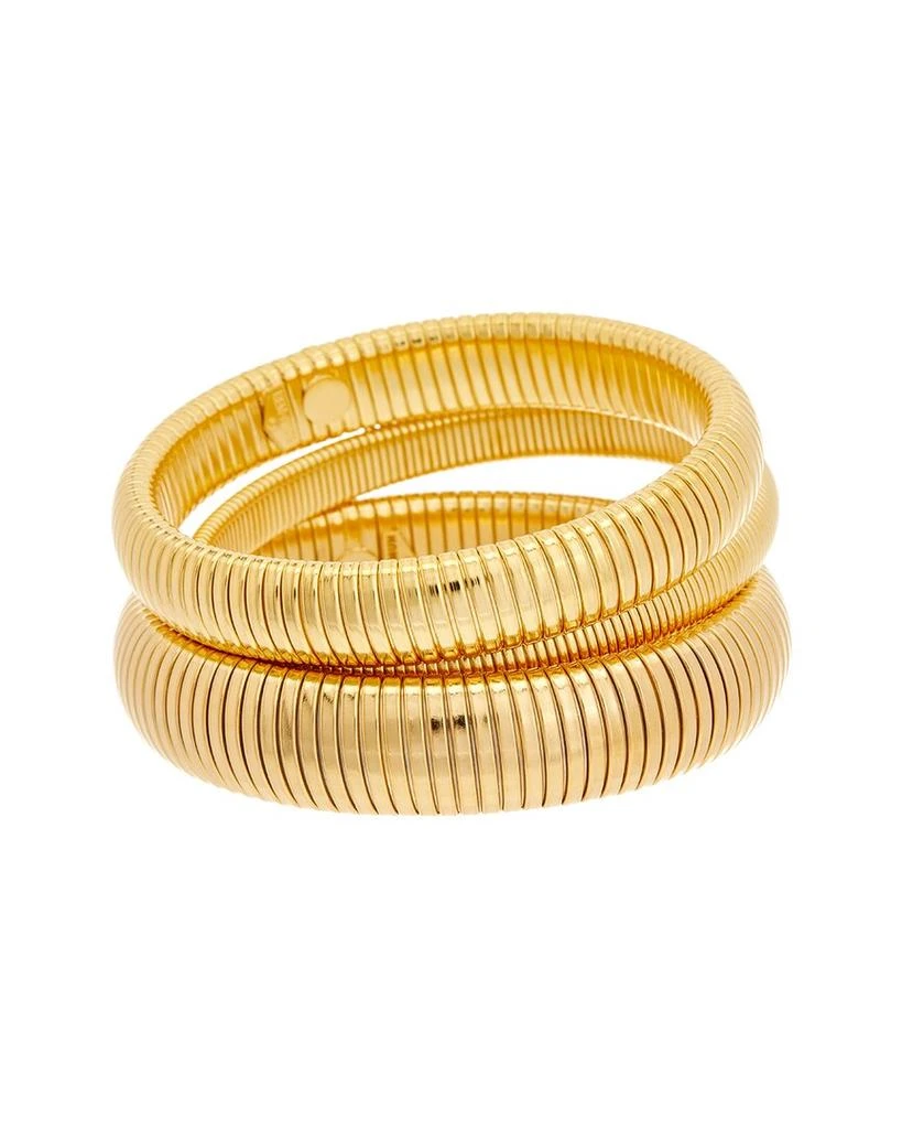 商品BEN-AMUN|Ben-Amun Set of 3 24K Plated Bangle Bracelets,价格¥1191,第2张图片详细描述