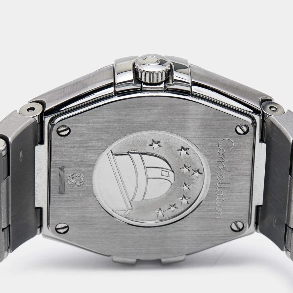商品[二手商品] Omega|Omega Mother of Pearl Diamond Stainless Steel Constellation 123.10.27.60.55.001 Women's Wristwatch 27 mm,价格¥16457,第4张图片详细描述