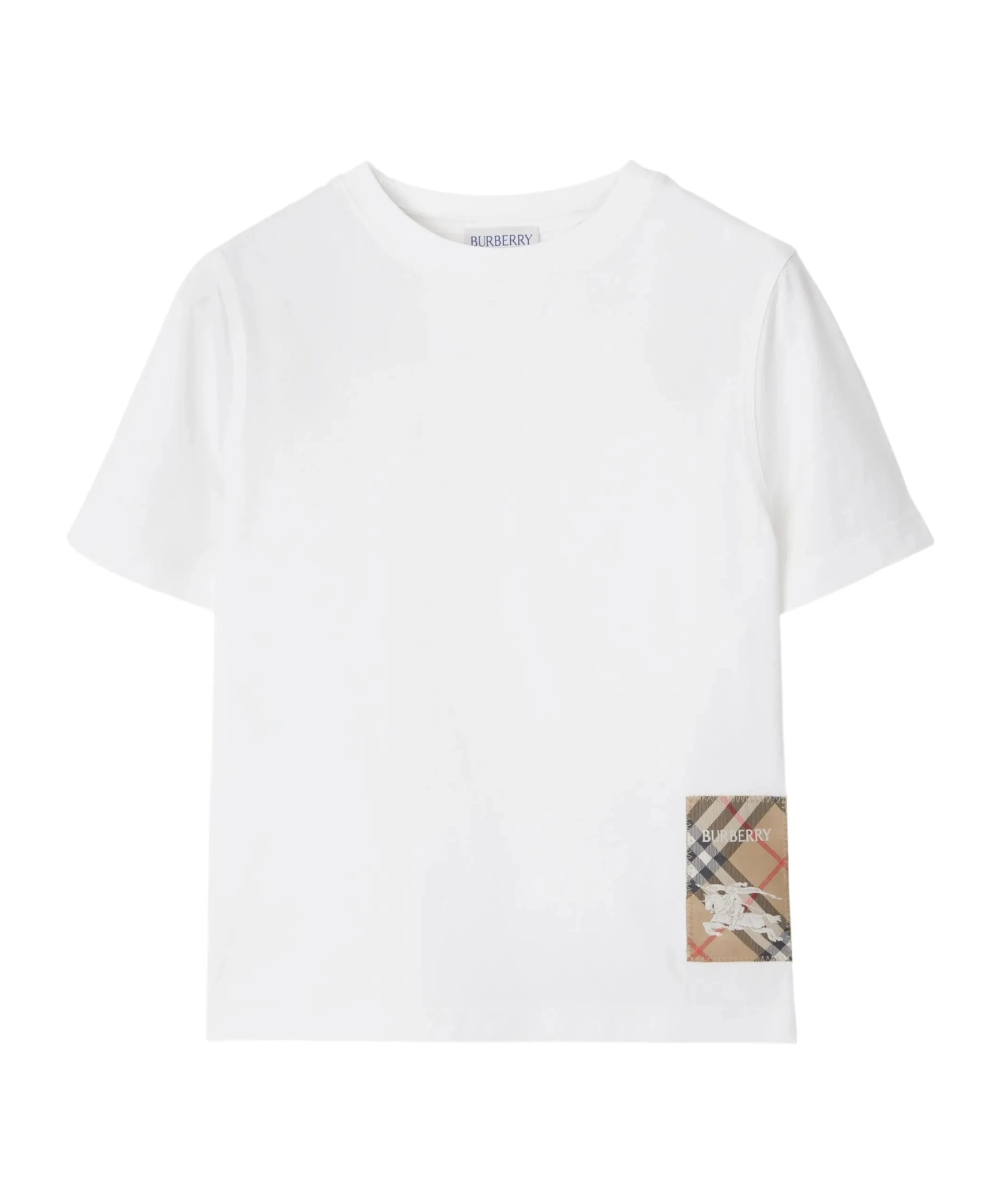 商品【商品预售7天】 Burberry|Burberry 男童T恤 81086041 白色,价格¥1134,第1张图片