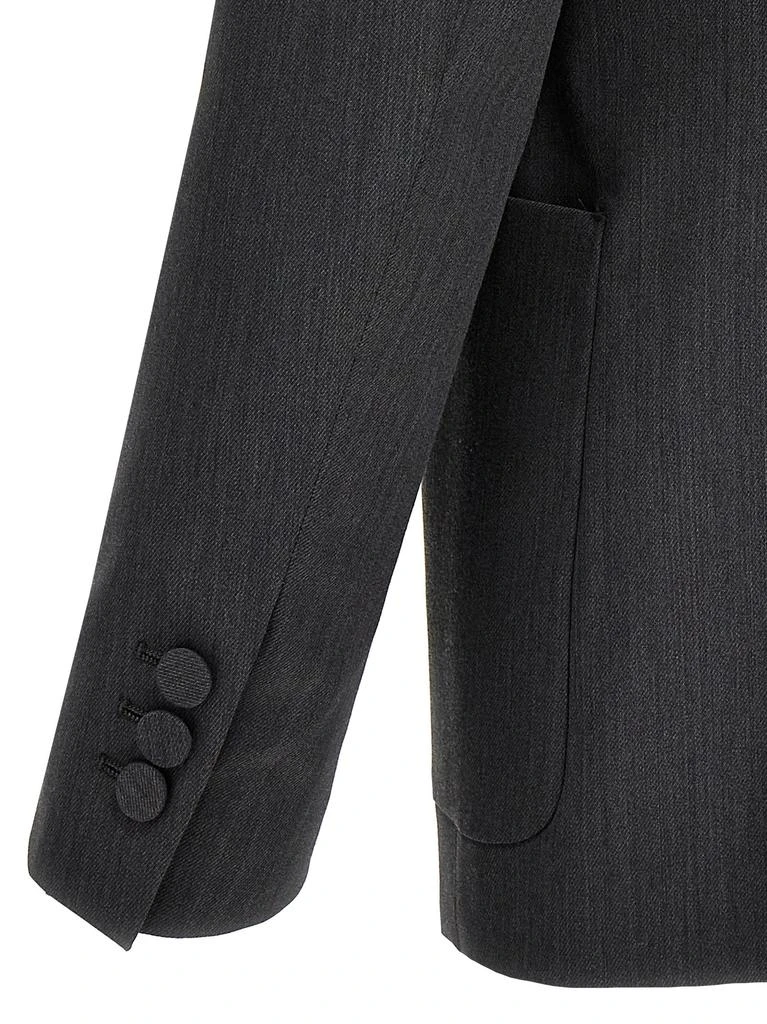 商品Palm Angels|Monogram Pocket Blazer Gray,价格¥2735,第4张图片详细描述