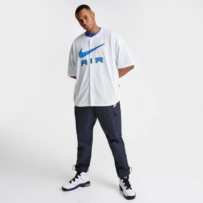 商品NIKE|Men's Nike Air Logo Baseball Top,价格¥150,第2张图片详细描述