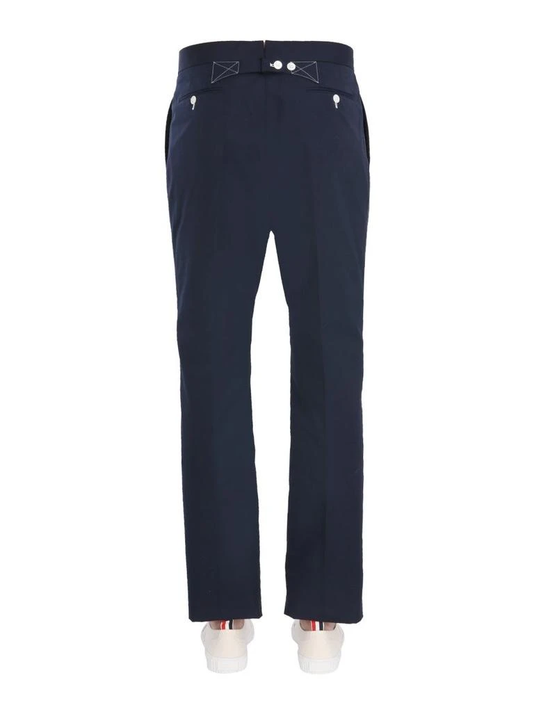 商品Thom Browne|Thom browne men's blue polyester pants,价格¥6231,第2张图片详细描述