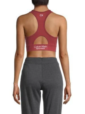 商品Calvin Klein|Racerback Sports Bra,价格¥119,第2张图片详细描述