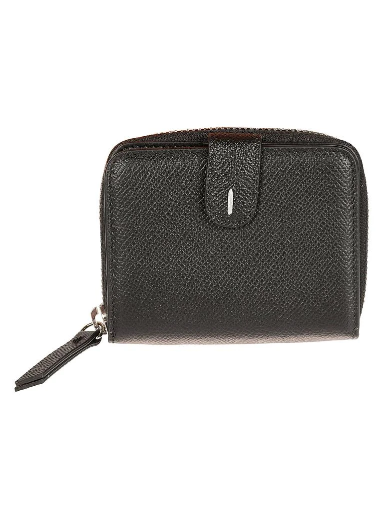 商品MAISON MARGIELA|Maison Margiela Logo Detail Zip Around Coin Purse,价格¥2084,第1张图片
