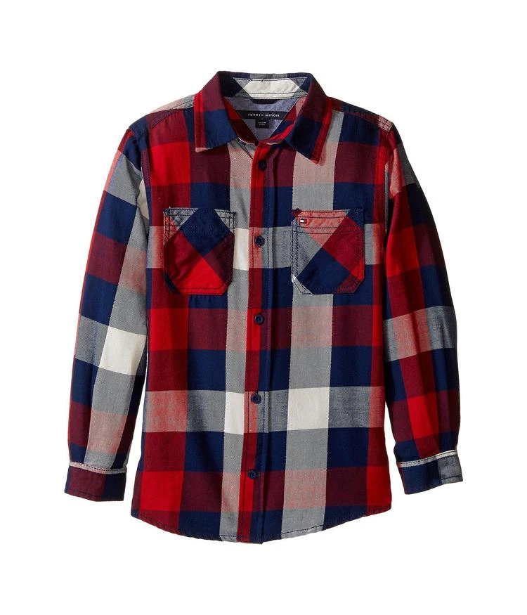 商品Tommy Hilfiger|Ansel Long Sleeve Shirt (Toddler/Little Kids),价格¥215,第1张图片