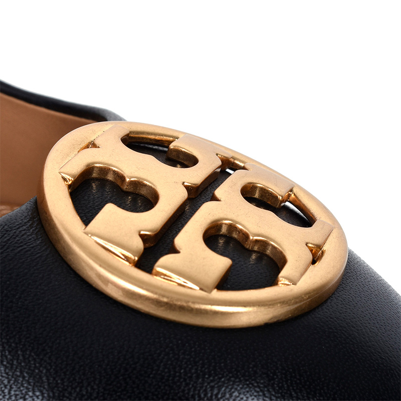 Tory Burch 汤丽柏琦 女士黑色坡跟鞋 45899-006商品第3张图片规格展示