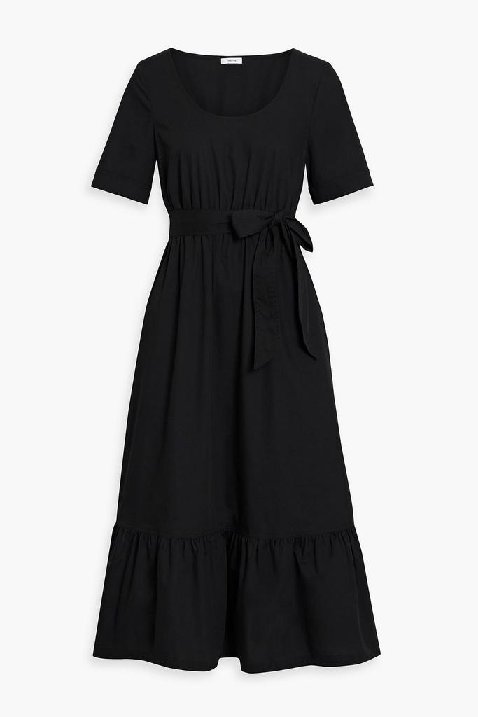 商品IRIS & INK|Dylan belted organic cotton-poplin midi dress,价格¥779,第1张图片