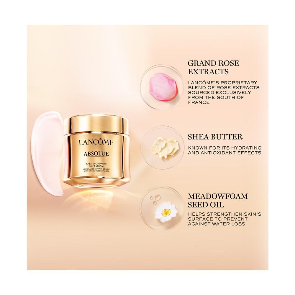 商品Lancôme|Absolue Revitalizing & Brightening Soft Cream With Grand Rose Extracts Refill, 2 oz.,价格¥1577-¥1935,第6张图片详细描述