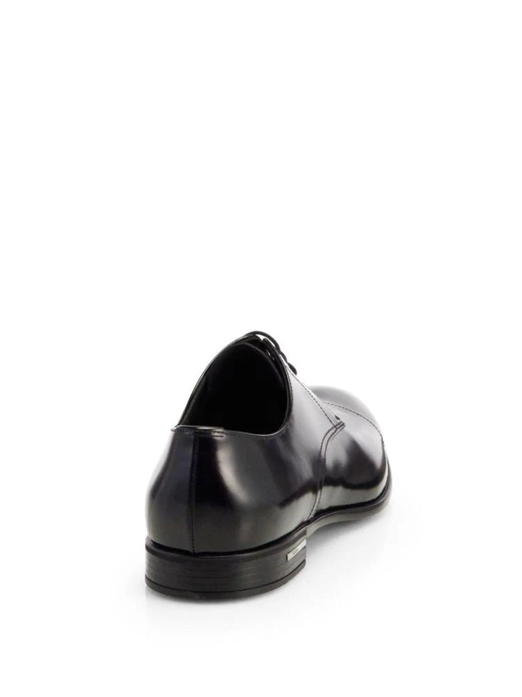 商品Prada|Prada - Spazzolato Leather Derby Shoes,价格¥5208,第2张图片详细描述