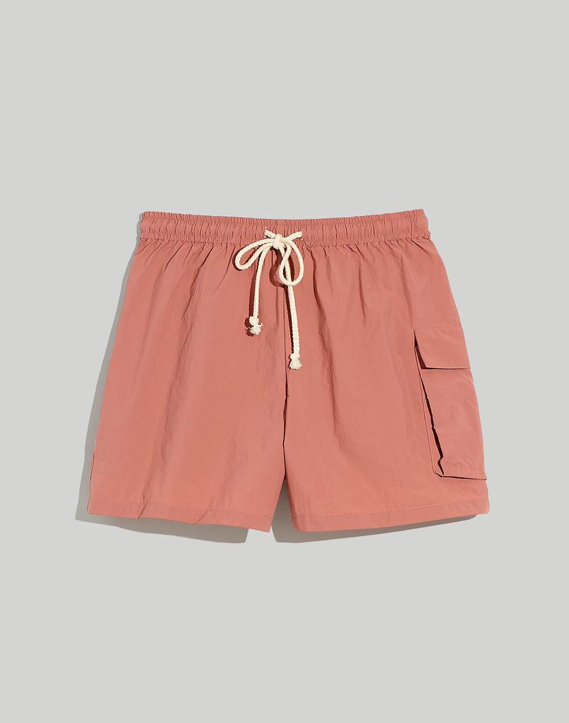 商品Madewell|Donni Nylon Cargo Shorts,价格¥817,第6张图片详细描述