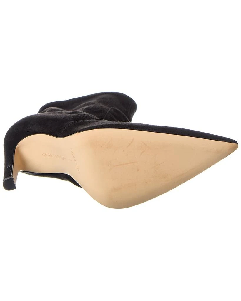 商品Good American|GOOD AMERICAN Icon 110 Suede Bootie,价格¥633,第4张图片详细描述