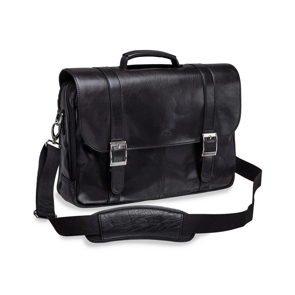 商品Mancini Leather Goods|Arizona Collection Porthole 15.6" Laptop / Tablet Briefcase,价格¥1779,第2张图片详细描述