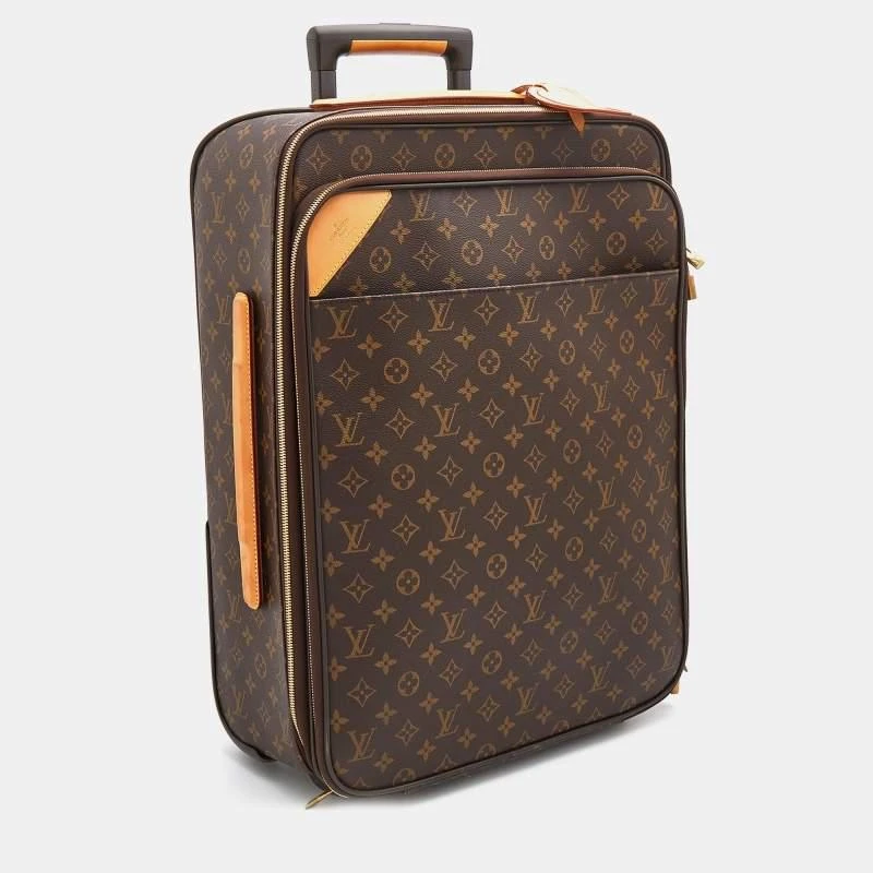 商品[二手商品] Louis Vuitton|Louis Vuitton Monogram Canvas Business Pegase Legere 55 Luggage,价格¥13891,第3张图片详细描述