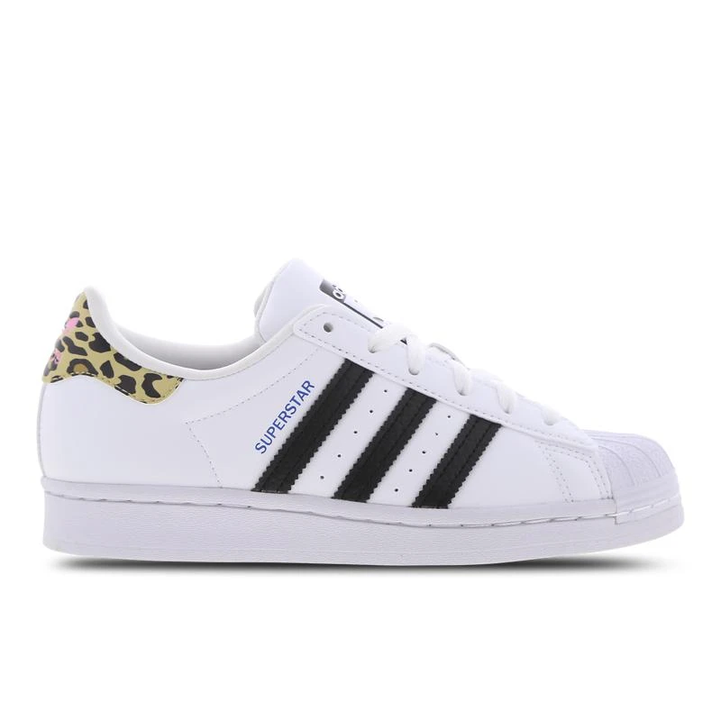 商品Adidas|adidas Superstar Animal Print - Grade School Shoes,价格¥297,第1张图片详细描述
