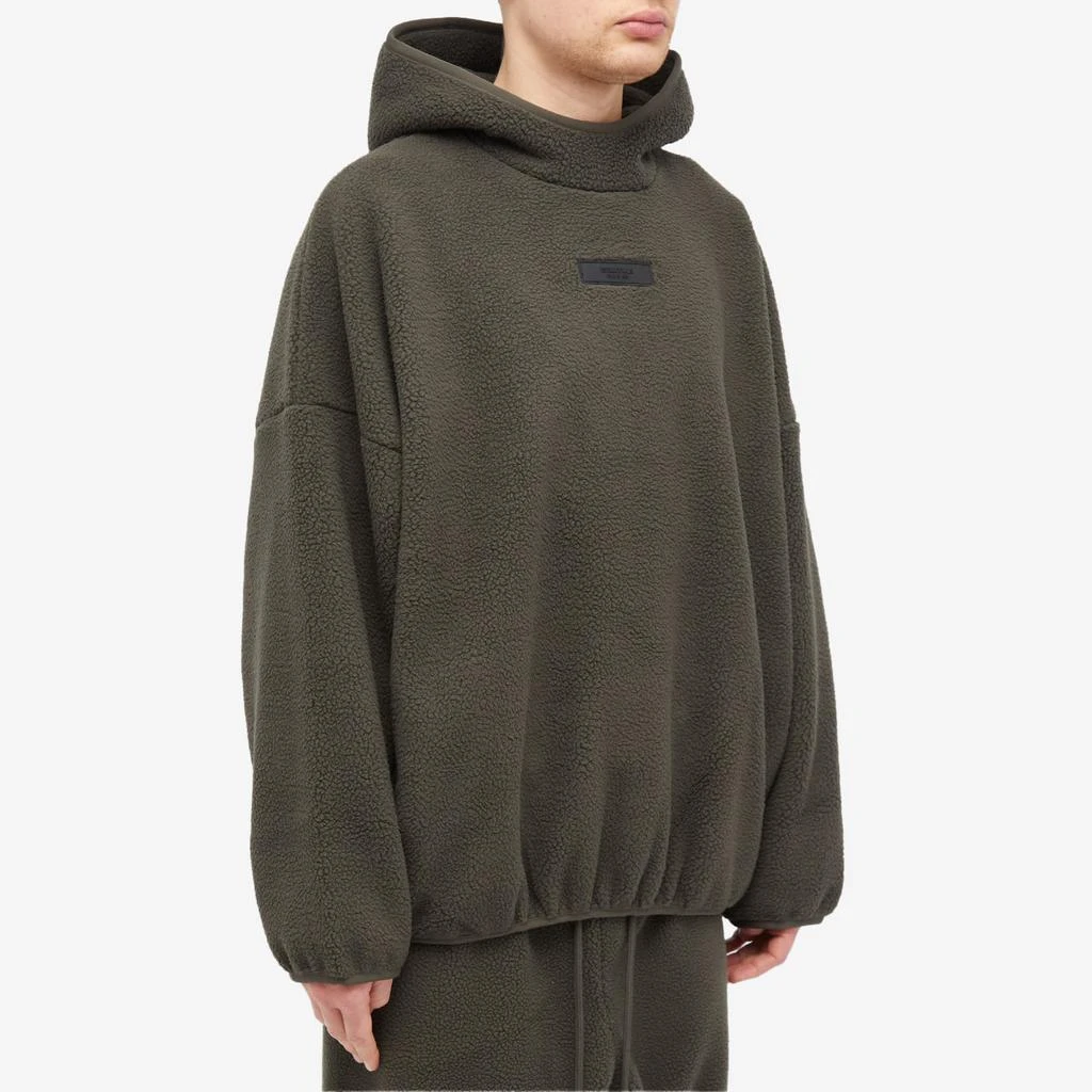 商品Essentials|Fear of God ESSENTIALS Spring Fleeve Pullover Hoodie - Ink,价格¥721,第2张图片详细描述