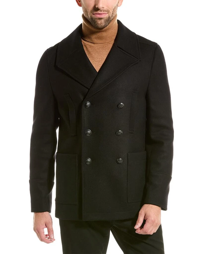 商品The Kooples|The Kooples Wool-Blend Trench Coat,价格¥1072,第3张图片详细描述