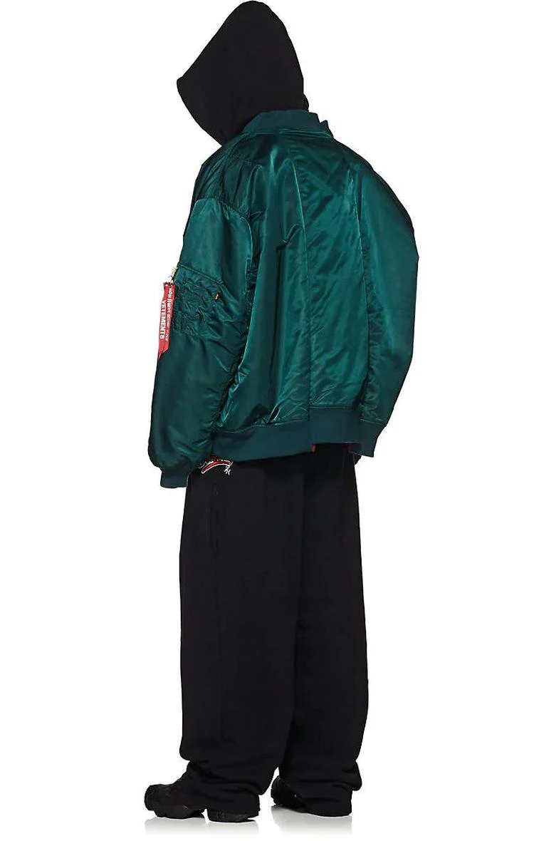 商品Vetements|Cotton-Blend Wide-Leg Sweatpants,价格¥4102,第4张图片详细描述