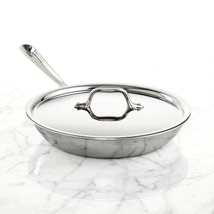 商品All-Clad|All Clad Stainless Steel 10" Fry Pan with Lid,价格¥767,第2张图片详细描述