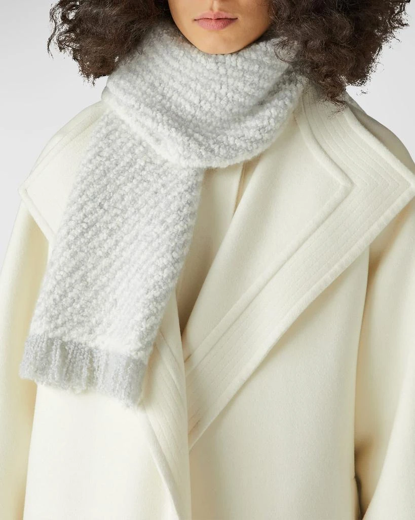 商品Loro Piana|Striped Cashmere Boucle Knit Scarf,价格¥7730,第1张图片