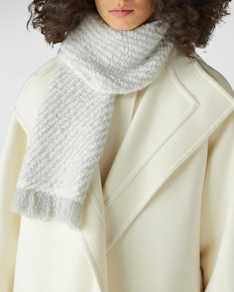 商品Loro Piana|Striped Cashmere Boucle Knit Scarf,价格¥2674,第1张图片