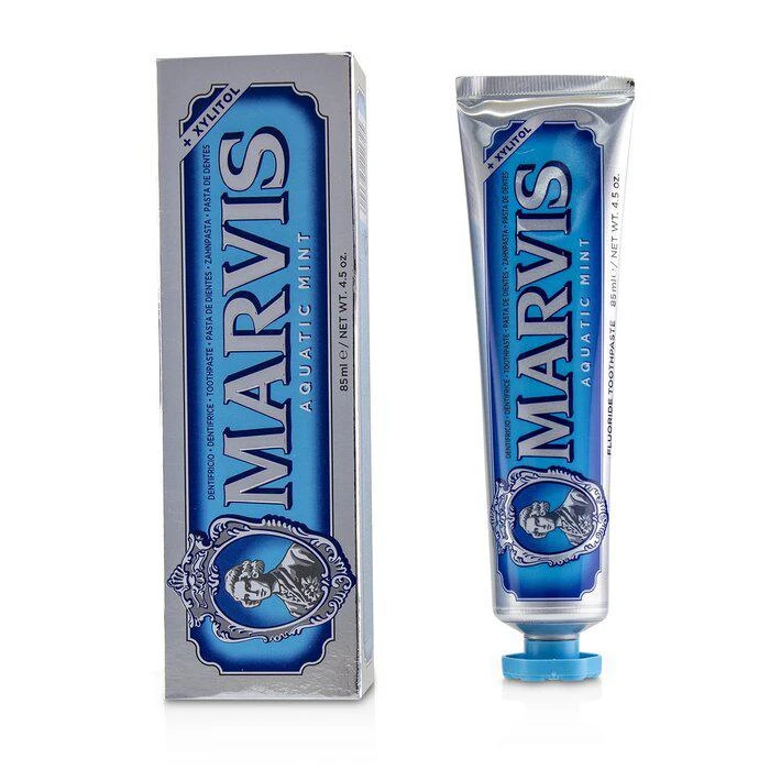 商品Marvis|Marvis 清新海洋薄荷木糖醇牙膏 85ml/4.5oz,价格¥89,第2张图片详细描述