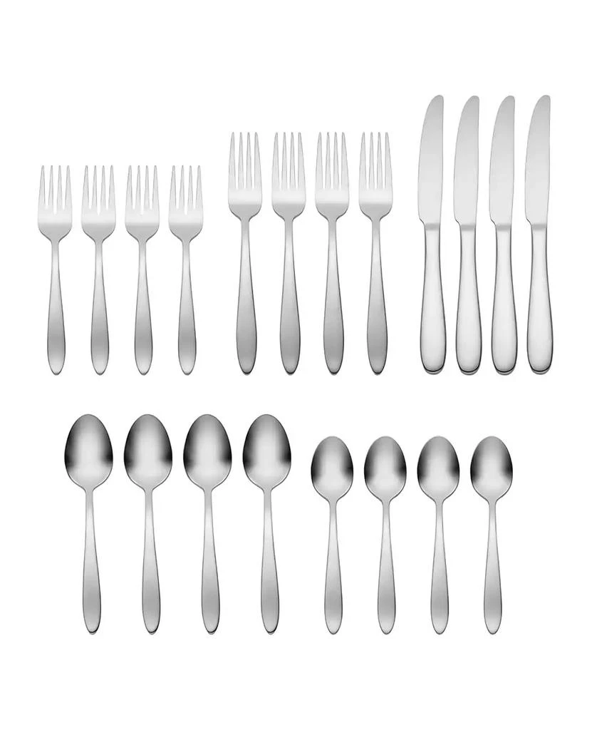 商品Oneida|Mooncrest Satin 20 Piece Everyday Flatware Set,价格¥643,第1张图片