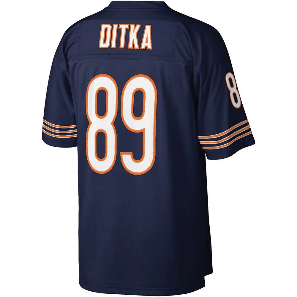 商品Mitchell and Ness|Men's Mike Ditka Navy Chicago Bears Legacy Replica Jersey,价格¥892,第3张图片详细描述