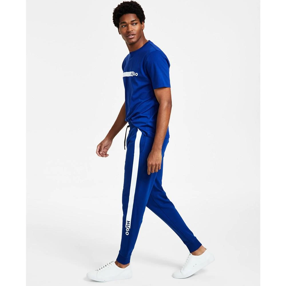 商品Hugo Boss|Boss Men's Dexray Logo Stripe Drawstring Sweatpants, Created for Macy's,价格¥734,第3张图片详细描述