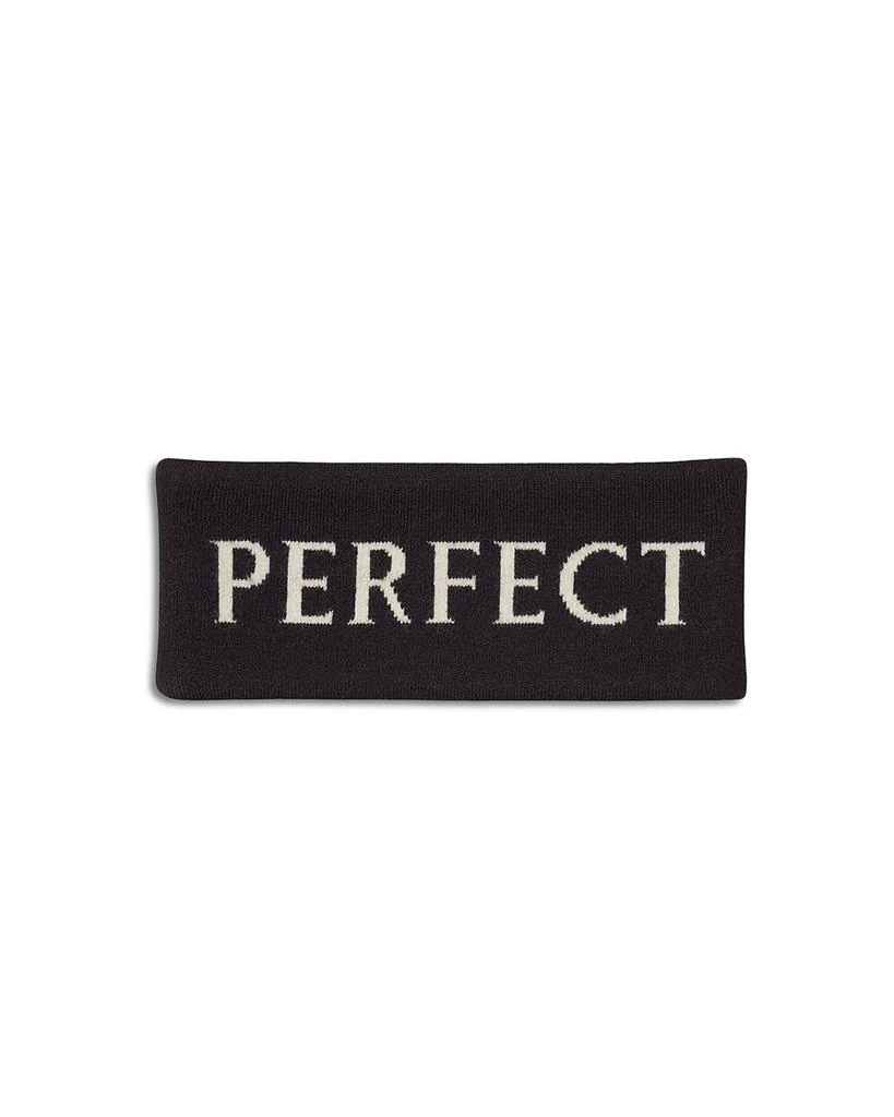 商品PERFECT MOMENT|Logo Merino Wool Headband,价格¥374,第1张图片详细描述