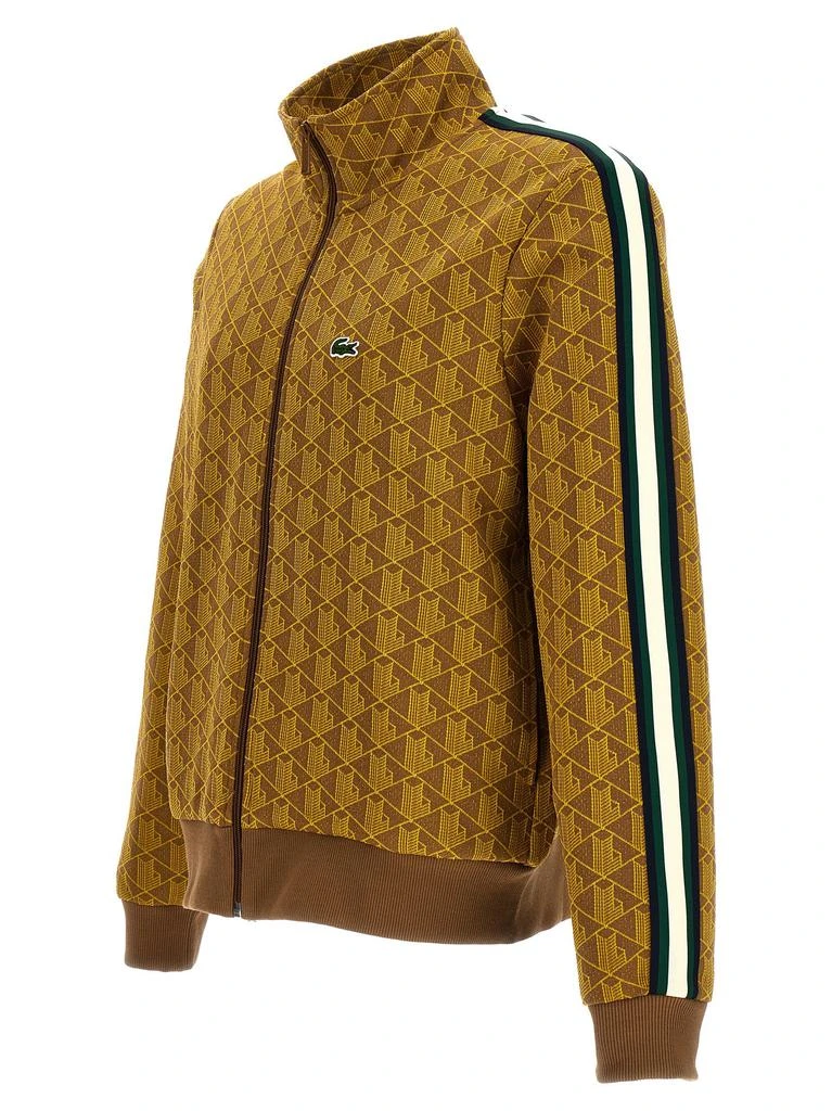 商品Lacoste|Logo Jacquard Sweatshirt Yellow,价格¥1027,第3张图片详细描述