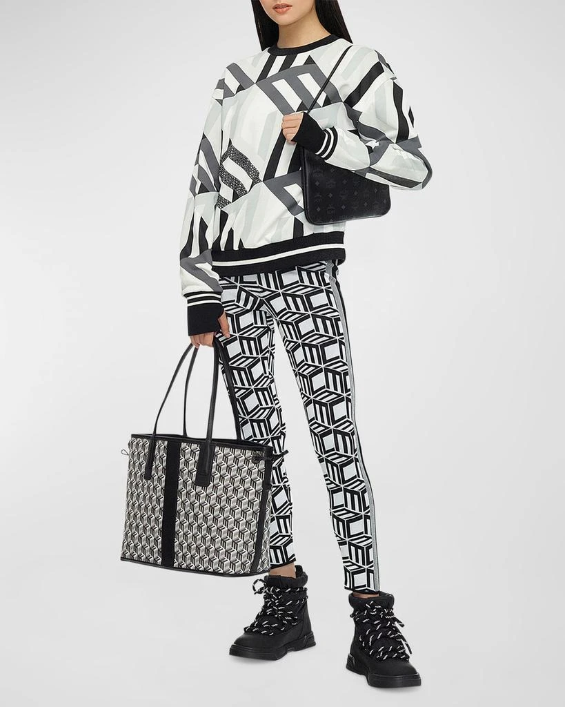 商品MCM|Liz Reversible Medium Visetos Tote Bag,价格¥5532,第4张图片详细描述