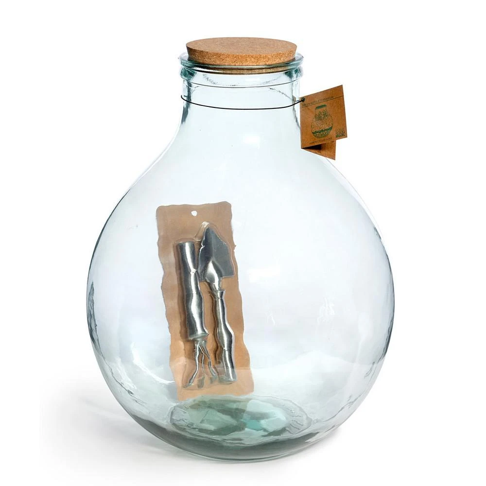 商品Park Hill Collection|Glass Terrarium with Garden Tools,价格¥694,第1张图片