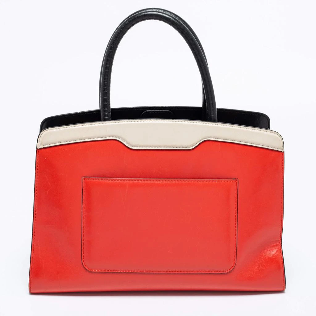 商品[二手商品] BVLGARI|Bvlgari Multicolor Leather Isabella Rossellini Tote,价格¥8918,第4张图片详细描述