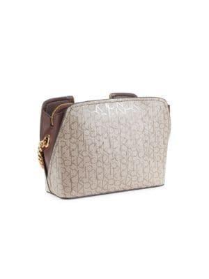 商品Calvin Klein|Finley Leather Crossbody Bag,价格¥580,第6张图片详细描述