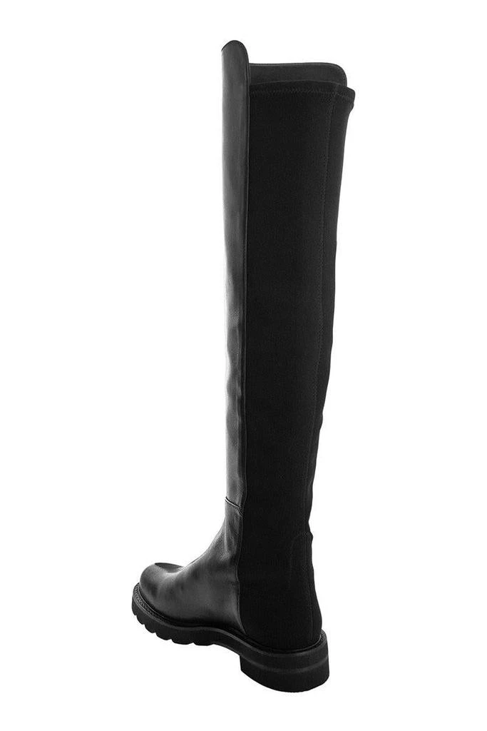 商品Stuart Weitzman|STUART WEITZMAN 5050 LIFT - Leather boots with elasticated back,价格¥5348,第3张图片详细描述