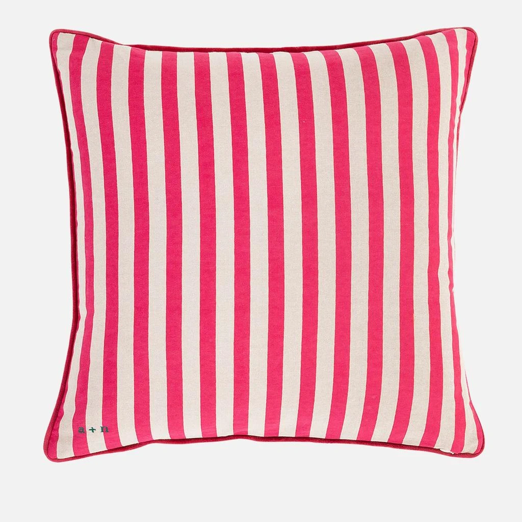 商品Anna + Nina|Magenta Striped Cushion,价格¥366,第1张图片