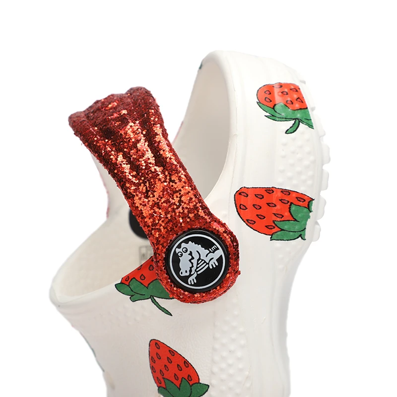 Classic food print clog k 经典食物印花图案小克骆格 儿童凉鞋拖鞋洞洞鞋 商品
