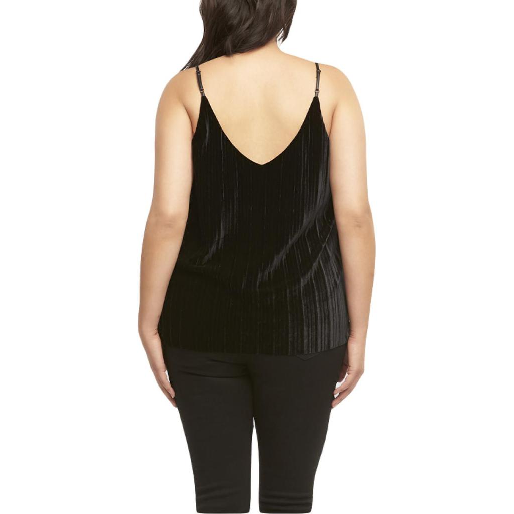 Tart Collections Maren Women's Plus Size Pleated V-Neck Tank Top商品第7张图片规格展示