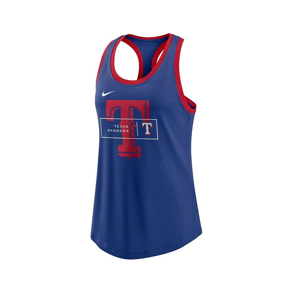 商品NIKE|Women's Royal Texas Rangers X-Ray Racerback Performance Tank Top,价格¥267,第2张图片详细描述