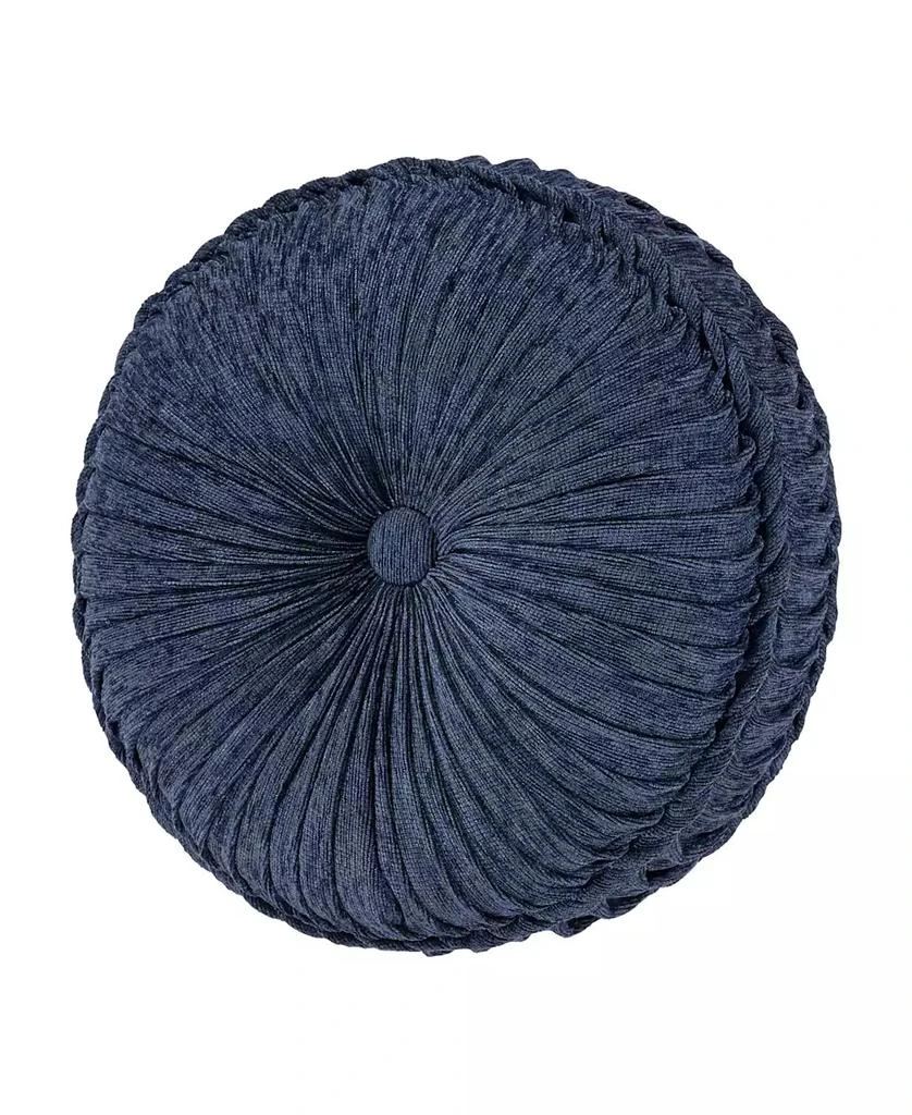 商品J Queen New York|Weston Tufted Decorative Pillow, 15" Round,价格¥810,第1张图片