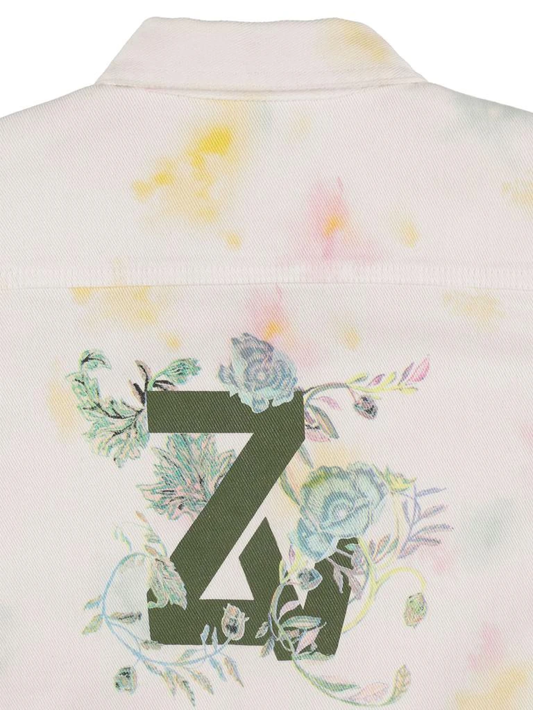 商品Zadig&Voltaire|Tie Dye Cotton Denim Jacket,价格¥462,第3张图片详细描述