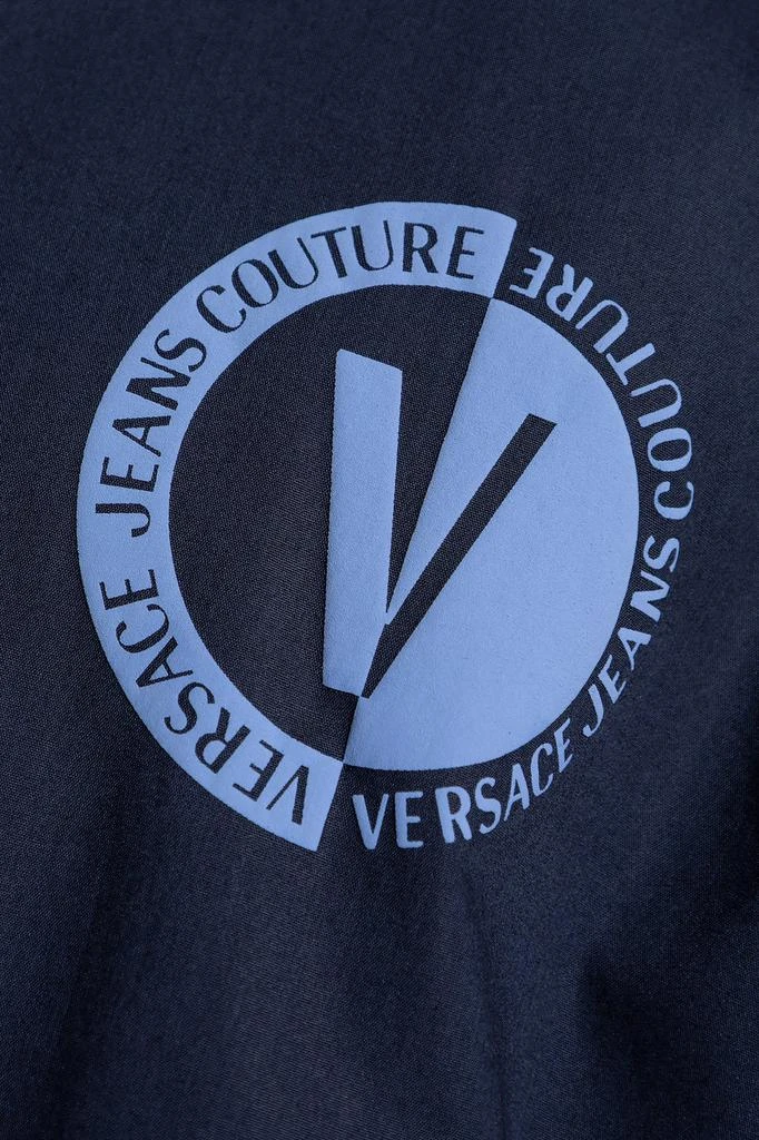 商品Versace|Versace Jeans Couture Logo Printed Short-Sleeved Shirt,价格¥855,第4张图片详细描述