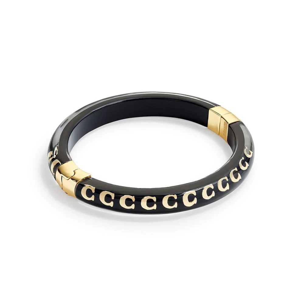 商品Coach|Women's Signature Thin Resin Bangle Bracelet,价格¥655,第1张图片