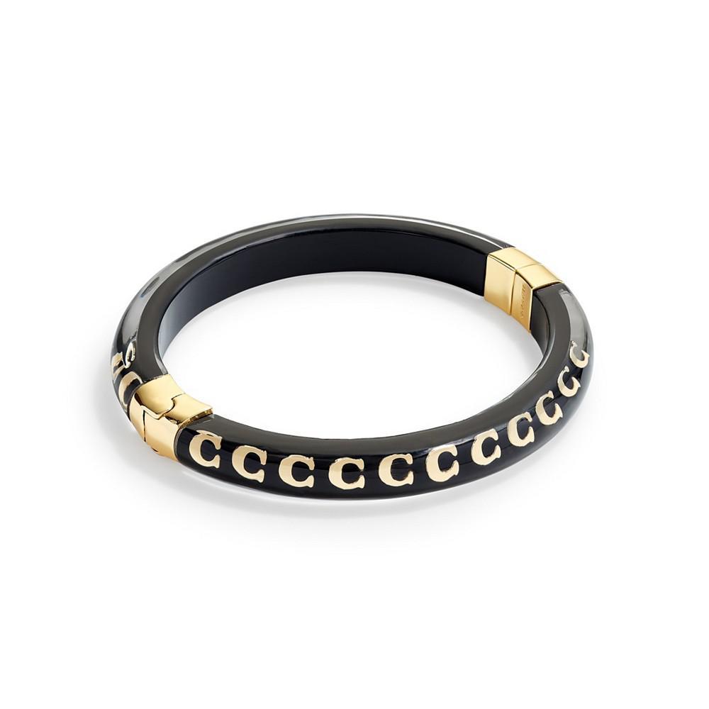 商品Coach|Women's Signature Thin Resin Bangle Bracelet,价格¥874,第1张图片